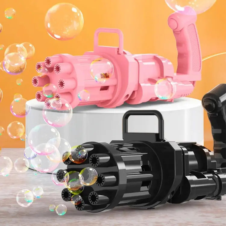 Gatling Automatic Water Bubble Gun Toy For Kids